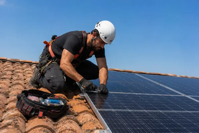 Maintenance et monitoring de panneaux solaires à Meschers-sur-Gironde