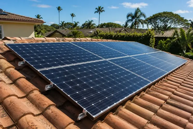 Installation de panneaux solaires à Meschers-sur-Gironde